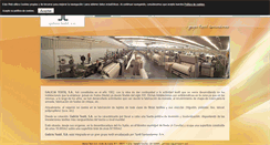 Desktop Screenshot of galiciatextil.com