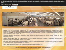 Tablet Screenshot of galiciatextil.com